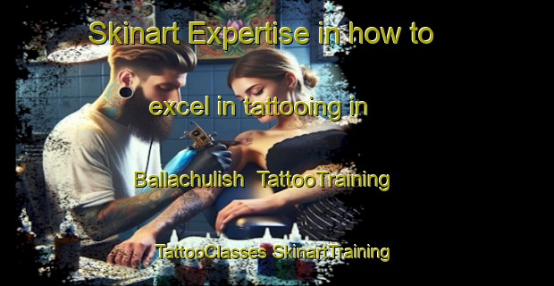 Skinart Expertise in how to excel in tattooing in Ballachulish | #TattooTraining #TattooClasses #SkinartTraining-United Kingdom