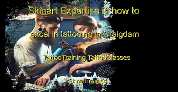 Skinart Expertise in how to excel in tattooing in Craigdam | #TattooTraining #TattooClasses #SkinartTraining-United Kingdom