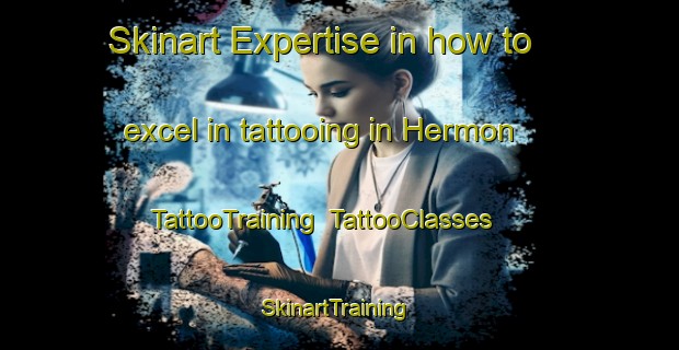 Skinart Expertise in how to excel in tattooing in Hermon | TattooTraining | TattooClasses | SkinartTraining-United Kingdom