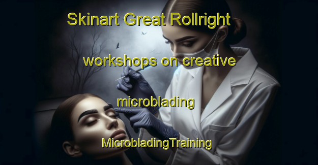 Skinart Great Rollright workshops on creative microblading | #MicrobladingTraining #MicrobladingClasses #SkinartTraining-United Kingdom