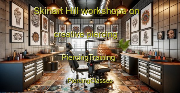 Skinart Hill workshops on creative piercing | #PiercingTraining #PiercingClasses #SkinartTraining-United Kingdom