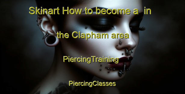 Skinart How to become a  in the Clapham area | #PiercingTraining #PiercingClasses #SkinartTraining-United Kingdom