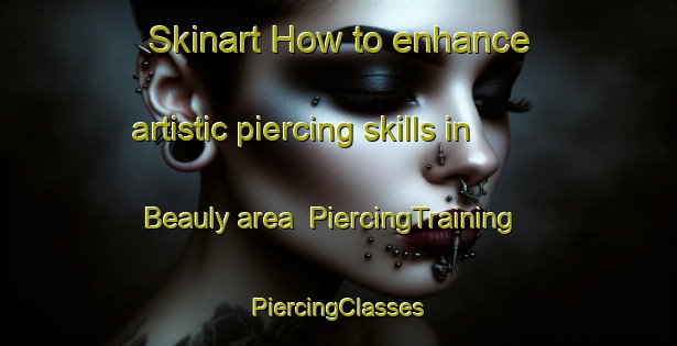 Skinart How to enhance artistic piercing skills in Beauly area | #PiercingTraining #PiercingClasses #SkinartTraining-United Kingdom