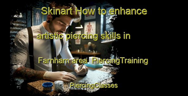 Skinart How to enhance artistic piercing skills in Farnham area | #PiercingTraining #PiercingClasses #SkinartTraining-United Kingdom