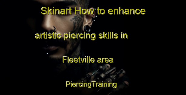 Skinart How to enhance artistic piercing skills in Fleetville area | #PiercingTraining #PiercingClasses #SkinartTraining-United Kingdom