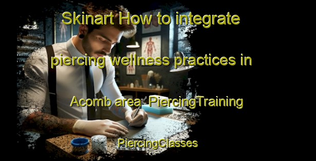 Skinart How to integrate piercing wellness practices in Acomb area | #PiercingTraining #PiercingClasses #SkinartTraining-United Kingdom