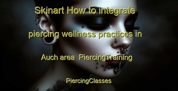 Skinart How to integrate piercing wellness practices in Auch area | #PiercingTraining #PiercingClasses #SkinartTraining-United Kingdom