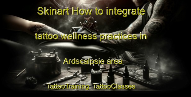 Skinart How to integrate tattoo wellness practices in Ardscalpsie area | TattooTraining | TattooClasses | SkinartTraining-United Kingdom