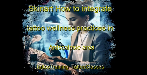 Skinart How to integrate tattoo wellness practices in Ardscalpsie area | TattooTraining | TattooClasses | SkinartTraining-United Kingdom