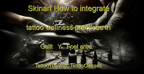 Skinart How to integrate tattoo wellness practices in Gallt   Y   Foel area | TattooTraining | TattooClasses | SkinartTraining-United Kingdom