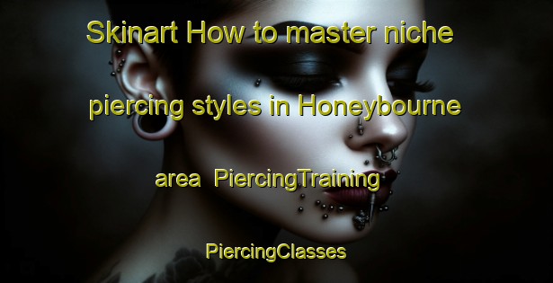 Skinart How to master niche piercing styles in Honeybourne area | #PiercingTraining #PiercingClasses #SkinartTraining-United Kingdom