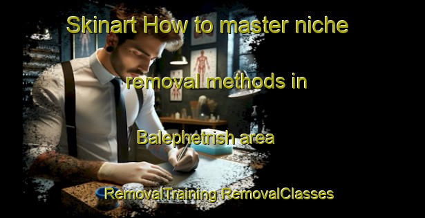 Skinart How to master niche removal methods in Balephetrish area | #RemovalTraining #RemovalClasses #SkinartTraining-United Kingdom