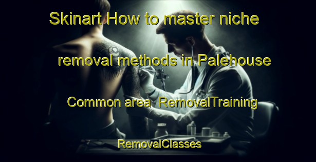 Skinart How to master niche removal methods in Palehouse Common area | RemovalTraining | RemovalClasses | SkinartTraining-United Kingdom