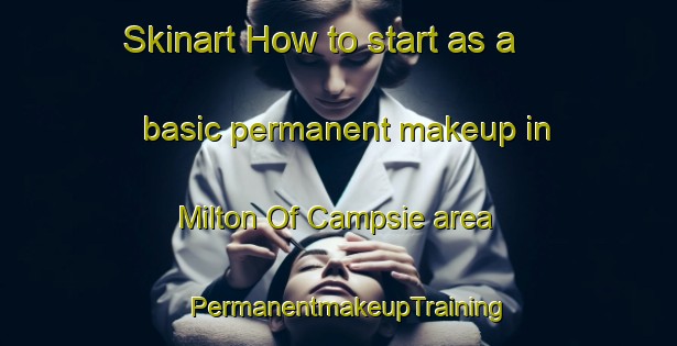 Skinart How to start as a basic permanent makeup in Milton Of Campsie area | PermanentmakeupTraining | PermanentmakeupClasses | SkinartTraining-United Kingdom