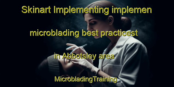 Skinart Implementing implemen microblading best practicest in Abbotsley area | #MicrobladingTraining #MicrobladingClasses #SkinartTraining-United Kingdom