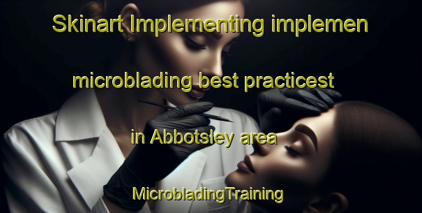 Skinart Implementing implemen microblading best practicest in Abbotsley area | #MicrobladingTraining #MicrobladingClasses #SkinartTraining-United Kingdom