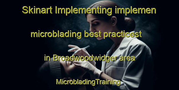 Skinart Implementing implemen microblading best practicest in Broadwoodwidger area | #MicrobladingTraining #MicrobladingClasses #SkinartTraining-United Kingdom