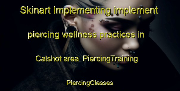 Skinart Implementing implement piercing wellness practices in Calshot area | #PiercingTraining #PiercingClasses #SkinartTraining-United Kingdom