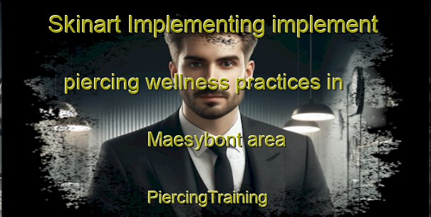 Skinart Implementing implement piercing wellness practices in Maesybont area | PiercingTraining | PiercingClasses | SkinartTraining-United Kingdom