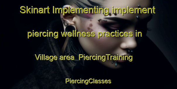 Skinart Implementing implement piercing wellness practices in Village area | #PiercingTraining #PiercingClasses #SkinartTraining-United Kingdom