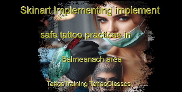 Skinart Implementing implement safe tattoo practices in Balmeanach area | #TattooTraining #TattooClasses #SkinartTraining-United Kingdom