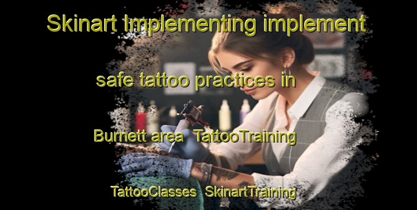 Skinart Implementing implement safe tattoo practices in Burnett area | TattooTraining | TattooClasses | SkinartTraining-United Kingdom