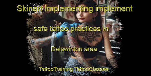 Skinart Implementing implement safe tattoo practices in Dalswinton area | #TattooTraining #TattooClasses #SkinartTraining-United Kingdom