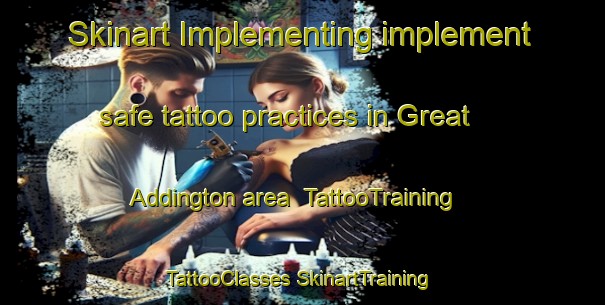 Skinart Implementing implement safe tattoo practices in Great Addington area | #TattooTraining #TattooClasses #SkinartTraining-United Kingdom