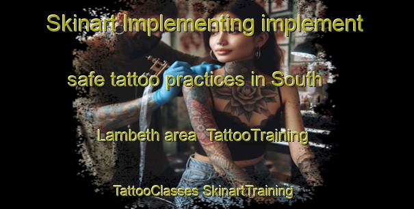 Skinart Implementing implement safe tattoo practices in South Lambeth area | #TattooTraining #TattooClasses #SkinartTraining-United Kingdom