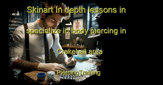 Skinart In-depth lessons in specialize in body piercing in Crakehall area | PiercingTraining | PiercingClasses | SkinartTraining-United Kingdom