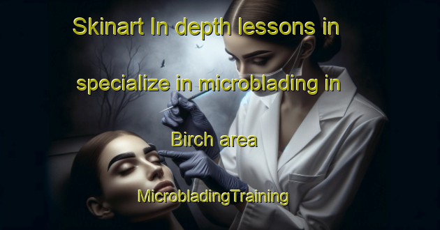 Skinart In-depth lessons in specialize in microblading in Birch area | MicrobladingTraining | MicrobladingClasses | SkinartTraining-United Kingdom