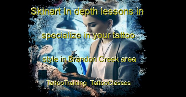 Skinart In-depth lessons in specialize in your tattoo style in Brandon Creek area | TattooTraining | TattooClasses | SkinartTraining-United Kingdom