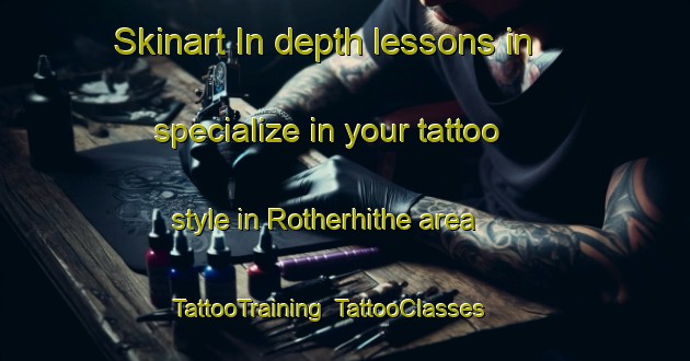 Skinart In-depth lessons in specialize in your tattoo style in Rotherhithe area | TattooTraining | TattooClasses | SkinartTraining-United Kingdom