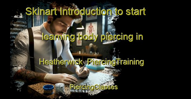 Skinart Introduction to start learning body piercing in Heatherwick | PiercingTraining | PiercingClasses | SkinartTraining-United Kingdom