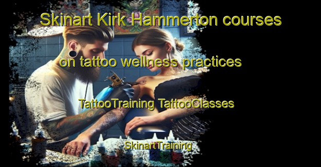 Skinart Kirk Hammerton courses on tattoo wellness practices | #TattooTraining #TattooClasses #SkinartTraining-United Kingdom