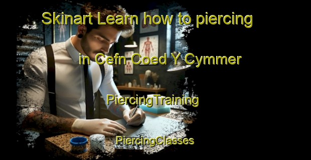 Skinart Learn how to piercing in Cefn Coed Y Cymmer | #PiercingTraining #PiercingClasses #SkinartTraining-United Kingdom