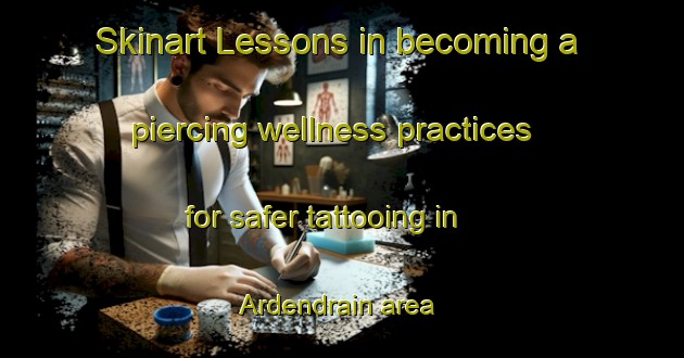 Skinart Lessons in becoming a piercing wellness practices for safer tattooing in Ardendrain area | PiercingTraining | PiercingClasses | SkinartTraining-United Kingdom