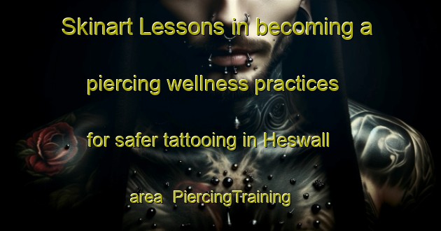 Skinart Lessons in becoming a piercing wellness practices for safer tattooing in Heswall area | PiercingTraining | PiercingClasses | SkinartTraining-United Kingdom