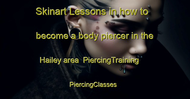 Skinart Lessons in how to become a body piercer in the Hailey area | PiercingTraining | PiercingClasses | SkinartTraining-United Kingdom