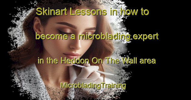 Skinart Lessons in how to become a microblading expert in the Heddon On The Wall area | MicrobladingTraining | MicrobladingClasses | SkinartTraining-United Kingdom
