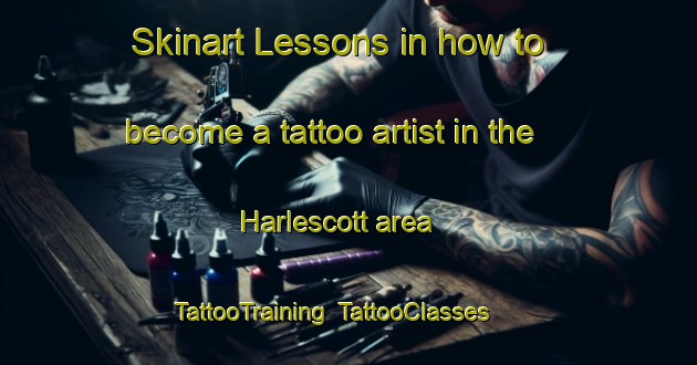 Skinart Lessons in how to become a tattoo artist in the Harlescott area | TattooTraining | TattooClasses | SkinartTraining-United Kingdom