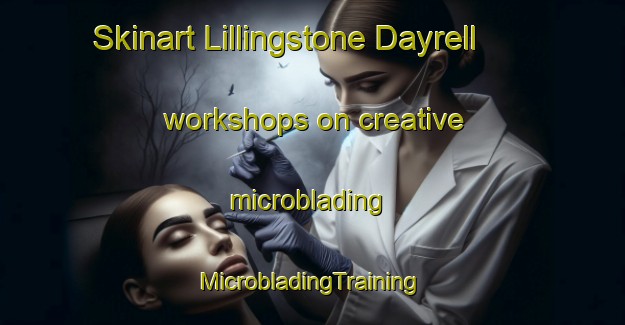 Skinart Lillingstone Dayrell workshops on creative microblading | #MicrobladingTraining #MicrobladingClasses #SkinartTraining-United Kingdom