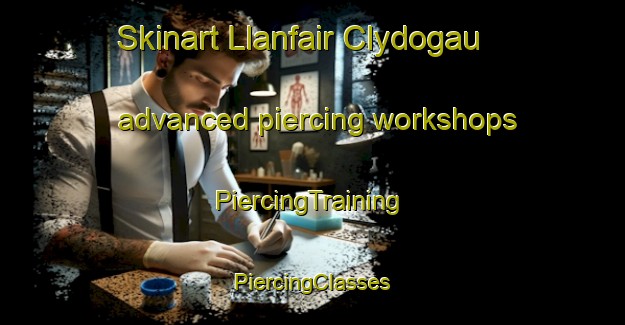 Skinart Llanfair Clydogau advanced piercing workshops | #PiercingTraining #PiercingClasses #SkinartTraining-United Kingdom