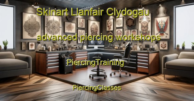 Skinart Llanfair Clydogau advanced piercing workshops | #PiercingTraining #PiercingClasses #SkinartTraining-United Kingdom