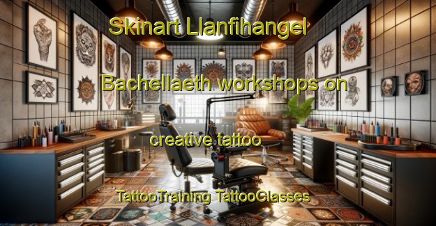 Skinart Llanfihangel Bachellaeth workshops on creative tattoo | #TattooTraining #TattooClasses #SkinartTraining-United Kingdom