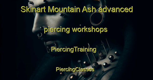 Skinart Mountain Ash advanced piercing workshops | PiercingTraining | PiercingClasses | SkinartTraining-United Kingdom