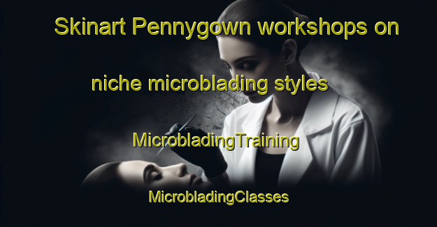 Skinart Pennygown workshops on niche microblading styles | #MicrobladingTraining #MicrobladingClasses #SkinartTraining-United Kingdom