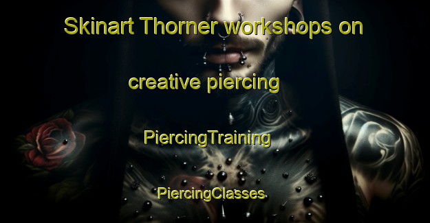Skinart Thorner workshops on creative piercing | PiercingTraining | PiercingClasses | SkinartTraining-United Kingdom