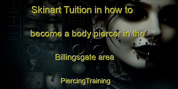 Skinart Tuition in how to become a body piercer in the Billingsgate area | PiercingTraining | PiercingClasses | SkinartTraining-United Kingdom