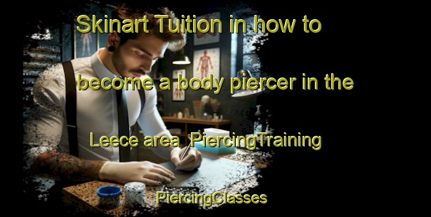 Skinart Tuition in how to become a body piercer in the Leece area | PiercingTraining | PiercingClasses | SkinartTraining-United Kingdom